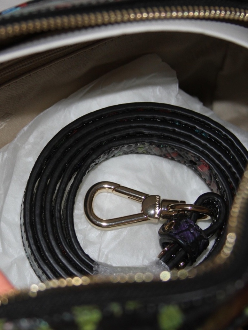 NWOT Brahmin Mara Showtime Melbourne Leather Purse - Picture 5 of 5